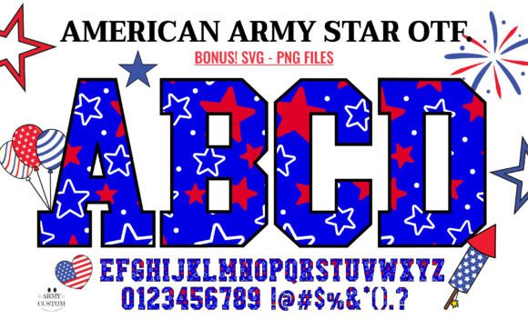 American Army Font for Business