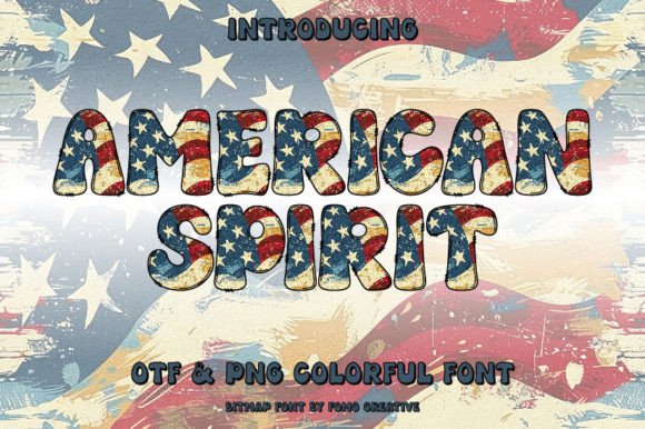 American Spirit Font for Creative Projects