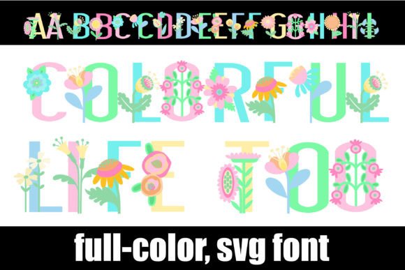 Colorful Life Too Font
