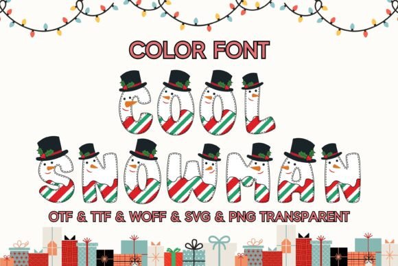 Cool Snowman Font
