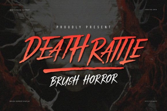Death Rattle: A Spooky Font for Bold Design