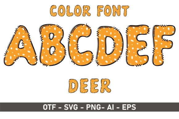 Deer Typeface: A Playful Font for Editorial Design