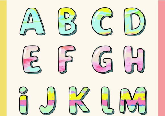 Geneviene: A Color Font for Creative Expression