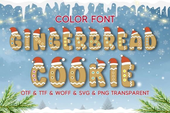 Gingerbread Cookie Font