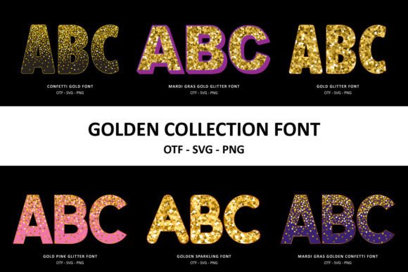 Golden Collection Font for Bold Campaigns