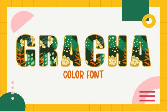 Gracha: A Color Font for Creative Makers