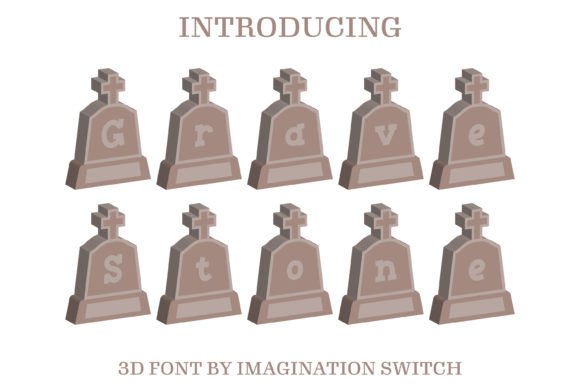 Gravestones 3D: A Font That Elevates Your Web Design