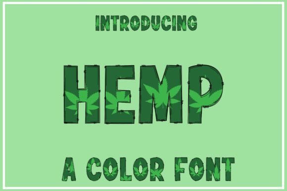 Hemp: A Cool Color Font for Web Design