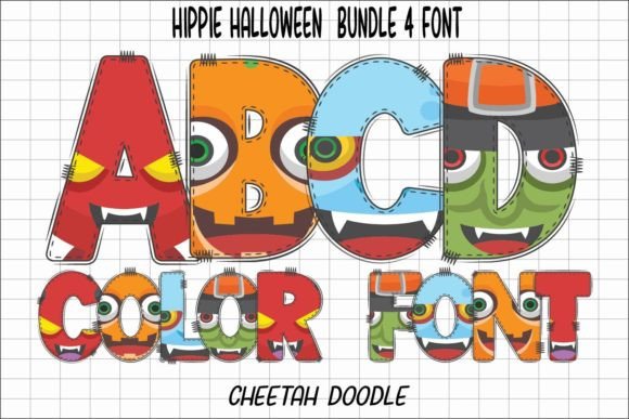Hippie Halloween Typeface: A Creative Boost for Small Business Branding