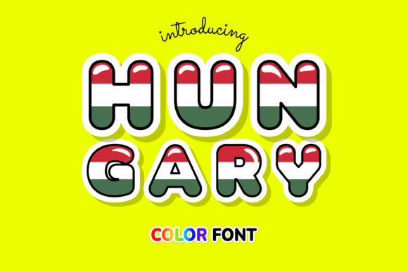 Hungary: A Color Font with Bold Identity