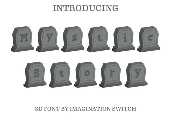 Mystic Story 3d Font for Business