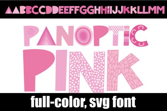 Panoptic Pink Font for Business Branding