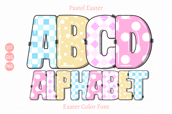 Pastel Easter Font