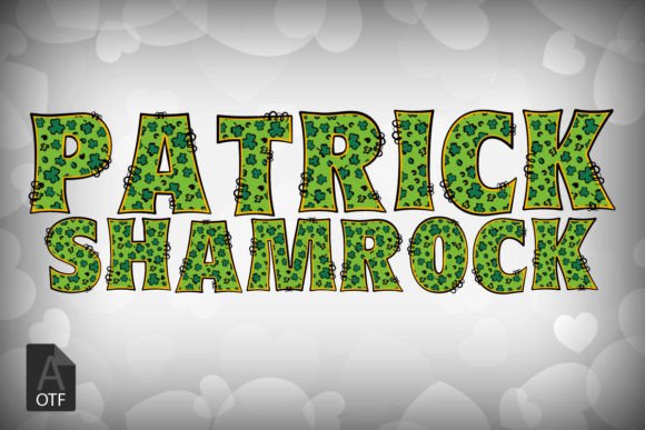 Patrick Shamrock Font