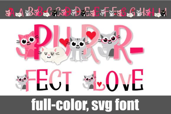 Purr-fect Love Font