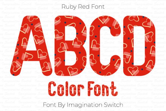 Ruby Red Font: A Bold Typographic Statement