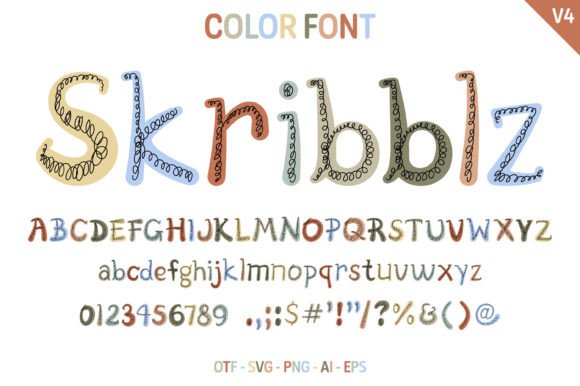 Skribblz V4: Playful Type for Creative Projects