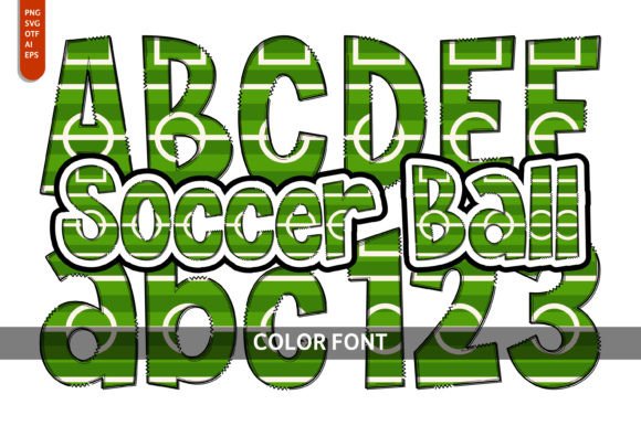 Soccer Ball Font: Playful Typography for Digital Campaigns