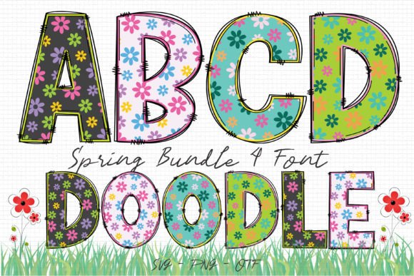 Spring Clip: A Font for Springtime Stories