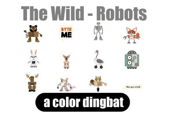 The Wild Robots Font